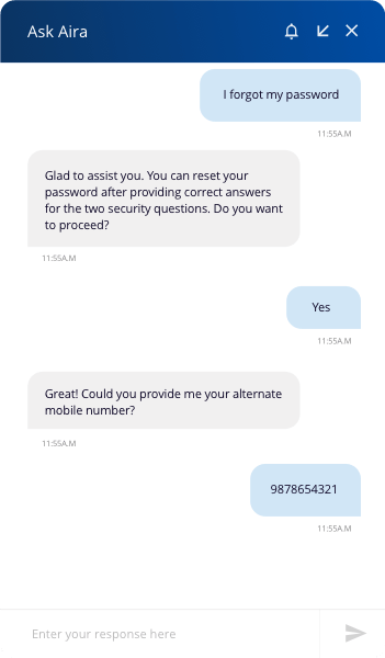 Tech Support bot snapshot